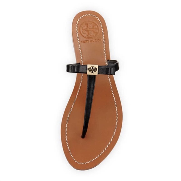 Tory Burch Shoes - Tory Burch Leighanne Bow Thong Sandals